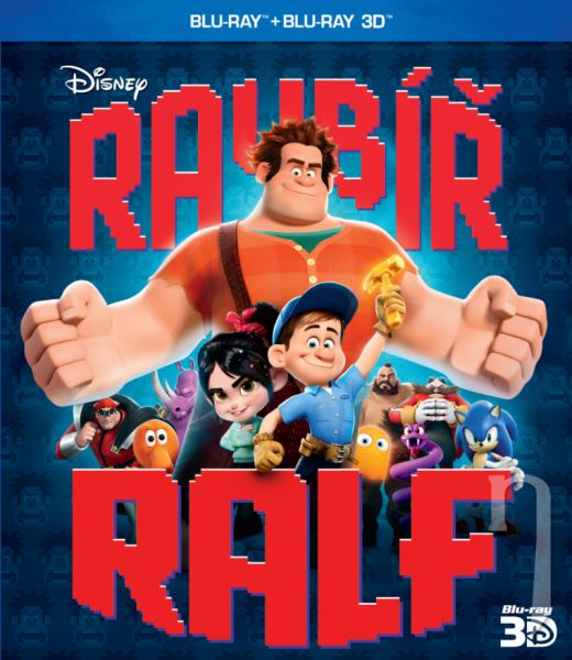 BLU-RAY Film - Ralph Rozbi-to 3D/2D