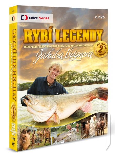 DVD Film - Rybí legendy Jakuba Vágnera 2 (6 DVD)