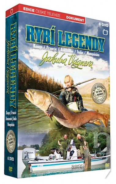 DVD Film - Rybí legendy Jakuba Vágnera (6 DVD)