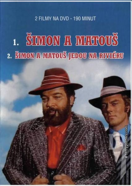 DVD Film - Šimon a Matúš /Šimon a Matúš idú na riviéru (papierový obal)