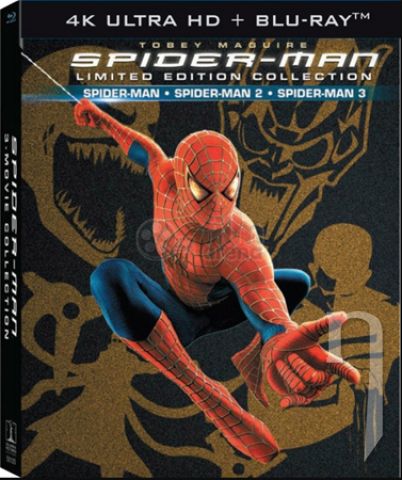 BLU-RAY Film - Spider-man Digibook Origins 1-3 (7 Bluray)