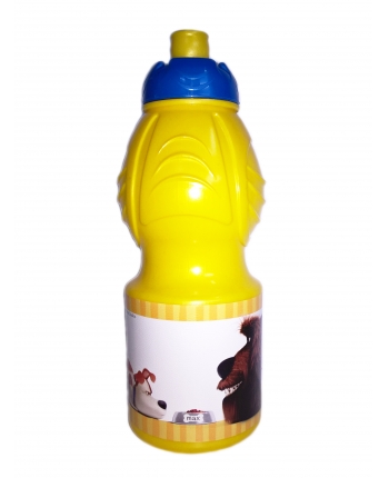 Športová plastová fľaša - Tajný život maznáčikov - 400 ml.