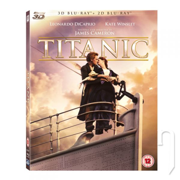 BLU-RAY Film - Titanic 3D (4 Bluray) - steelbook s francúzskou potlačou