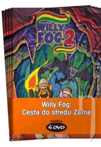DVD Film - Willy Fog: Cesta do stredu zeme (4 DVD)