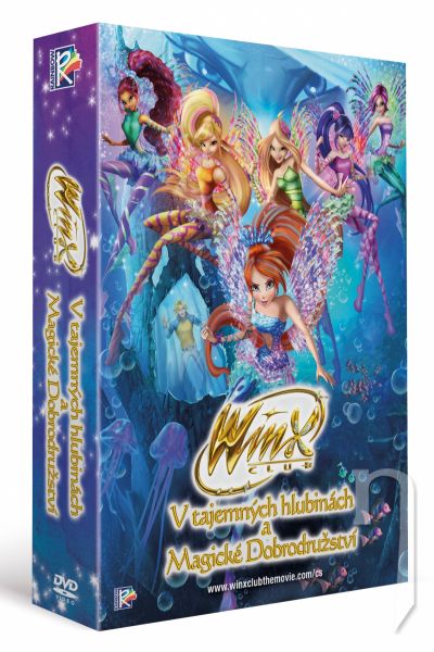 DVD Film - Winx Club kolekcia  (2DVD): Magické dobrodružství + V tajemných hlubinách