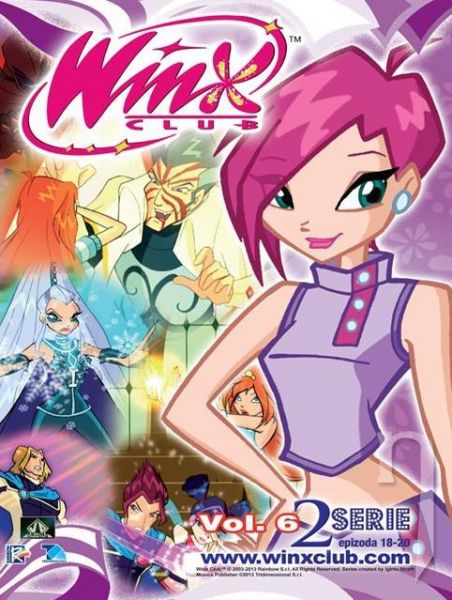 DVD Film - Winx Club séria 2 - (18 až 20 diel)