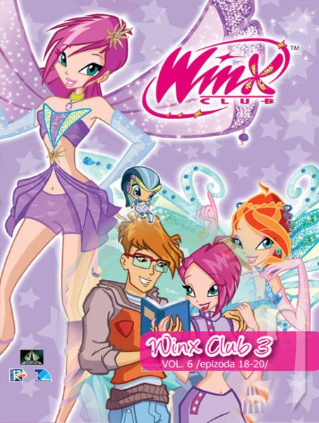 DVD Film - Winx Club séria 3 - (18 až 20 diel)
