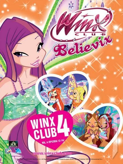 DVD Film - Winx Club séria 4 - (12 až 14 diel)