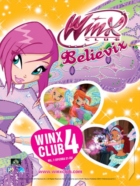DVD Film - Winx Club séria 4 - (21 až 23 diel)