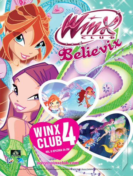 DVD Film - Winx Club séria 4 - (24 až 26 diel)
