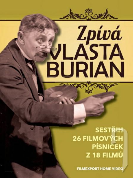 DVD Film - Zpívá Vlasta Burian (digipack)