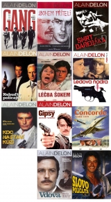 DVD Film - 11x Alain Delon (11 DVD sada)