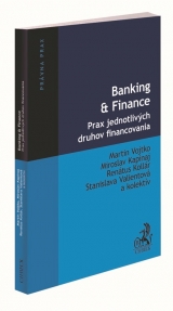 Kniha - Banking & Finance. Prax jednotlivých druhov financovania