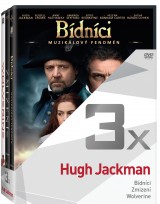 DVD Film - 3x Hugh Jackman (3 DVD)