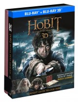 BLU-RAY Film - Hobit: Bitka piatich armád - 3D/2D (4 Bluray) - Bilbov zápisník