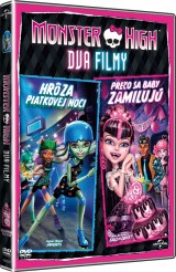 DVD Film - Monster High: Hrôza piatkovej noci + Prečo sa baby zamilujú