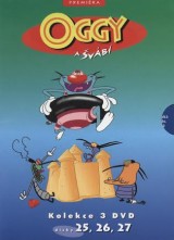 DVD Film - Oggy a švábi 25-27 (3 DVD)