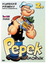 DVD Film - Pepek námorník - klasické príbehy Pepka 2 (papierový obal)