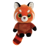 Hračka - Plyšová panda červená Hapee Baby - YooHoo - 20 cm
