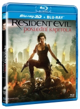 BLU-RAY Film - Resident Evil: Posledná kapitola - 3D + 2D