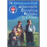 DVD Film - RND - JÁNOŠÍK, ČLOVEČINA A RAŇAJKY V TRÁVE (3 DVD)