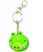 Angry Birds Pig zelený - kľúčenka