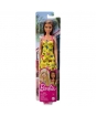 Bábika Barbie - brunetka v motýlikových šatách - 29 cm