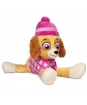Plyšový psík Skye - ružová v zimnej čiapke - Paw Patrol - 50 cm