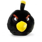 Hračka - Angry Birds - plyšový so zvukom 20 cm (čierny)