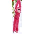 Hračka - Hanging Chimp - šimpanz (ružový)