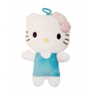 Hračka - Plyšový prívesok mačička - modrá - Hello Kitty - 19 cm