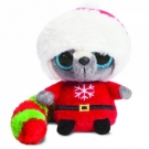 Hračka - Plyšový YooHoo Santa Claus s vločkou (12,5 cm)