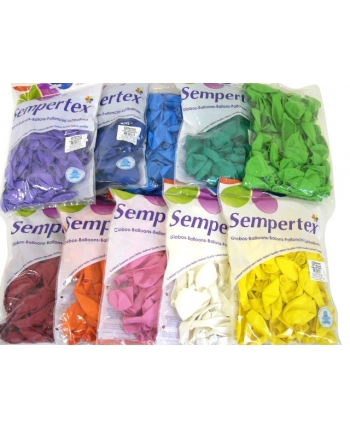 Hračka - Balón guľa  G-100 po farbách, 100ks