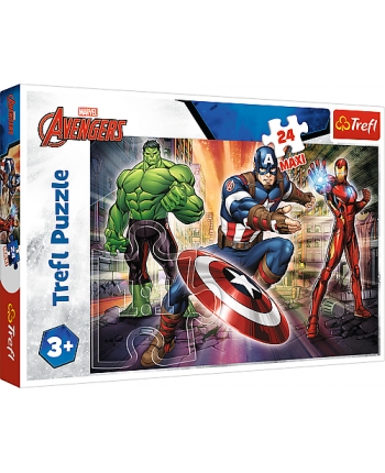 Puzzle 24 Maxi Vo svete Avengers