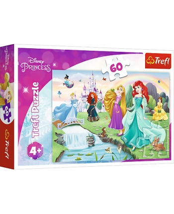 Puzzle 60 Stretnutie princezien Disney