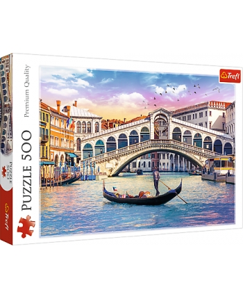 Puzzle 500 Benátky most Rialto