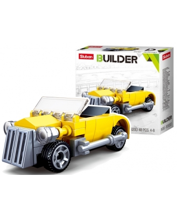 Stavebnica Builder/Žltý kabriolet