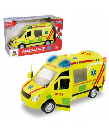 Ambulancia na zotr.s reál.hlasom 25cm