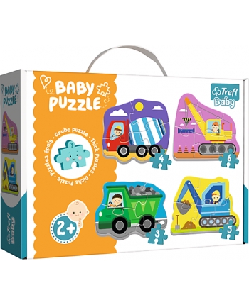 Puzzle Baby Classic Staveb.prostriedky