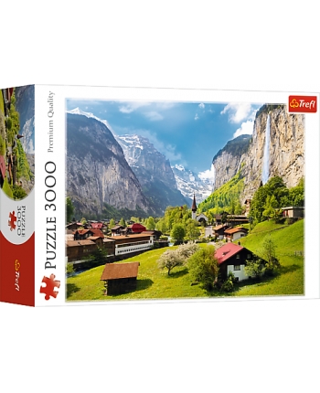 Puzzle 3000 Lauterbrunnen, Švajčiarsko
