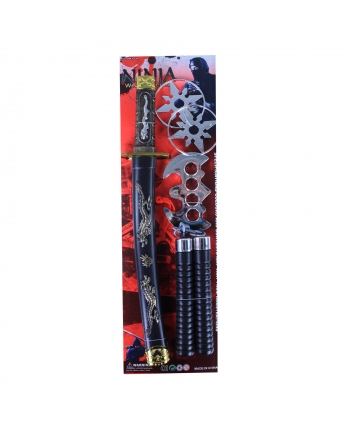 Meč japonská katana s príslušenstvom