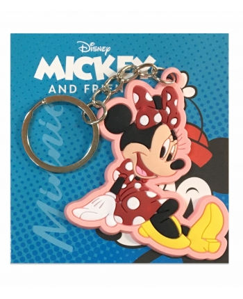 2D kľúčenka - Minnie Mouse - Disney - 6 cm