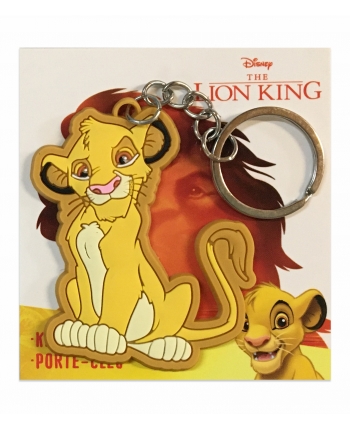 2D kľúčenka - Simba - Lví Král - 6 cm