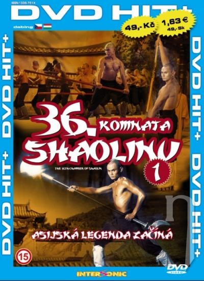 DVD Film - 36.komnata Shaolinu (papierový obal)