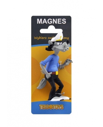 3D magnetka Vlk - Vlk a zajac - 10 cm