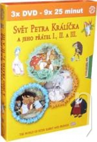 DVD Film - 3DVD Svet Petra Králíčka a jeho přátel FE