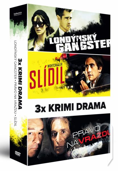 DVD Film - 3x Krimi dráma (3DVD)