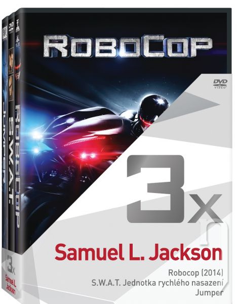 DVD Film - 3x Samuel L. Jackson (3 DVD)