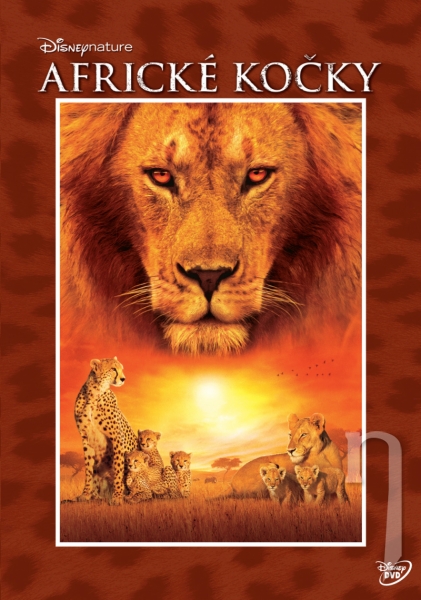 DVD Film - Africké kočky: Království odvahy