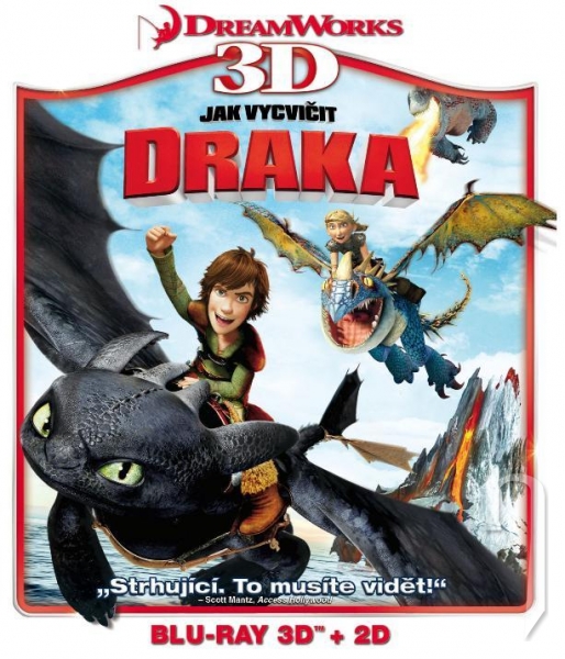 BLU-RAY Film - Ako vycvičiť draka 3D + 2D (Blu-ray)